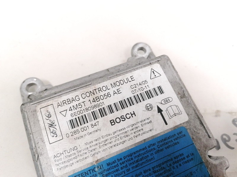 4M5T14B056AE Ford C-MAX 2008 Airbag crash sensors module - Thumbnail 3