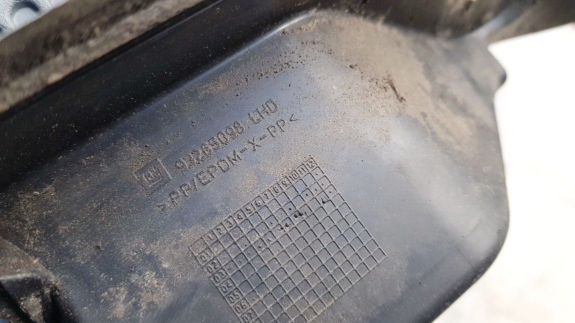 93265098 Opel Meriva 2003 Valytuvu apdailos plastmase P. - Thumbnail 3