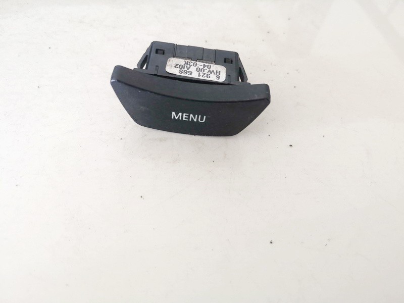 6921668 BMW 5-Series 2006 Radio control switch (Switch radio Control)