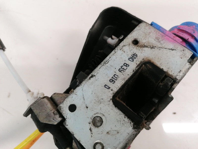 4A0839016D Audi A4 1996 Door Lock Mechanism - REAR RIGHT - Thumbnail 3