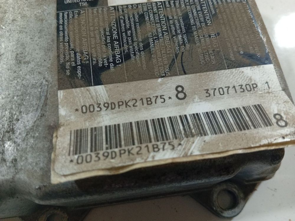 5N0959655A Volkswagen Passat 2007 CALCULATEUR AIRBAG - Thumbnail 5