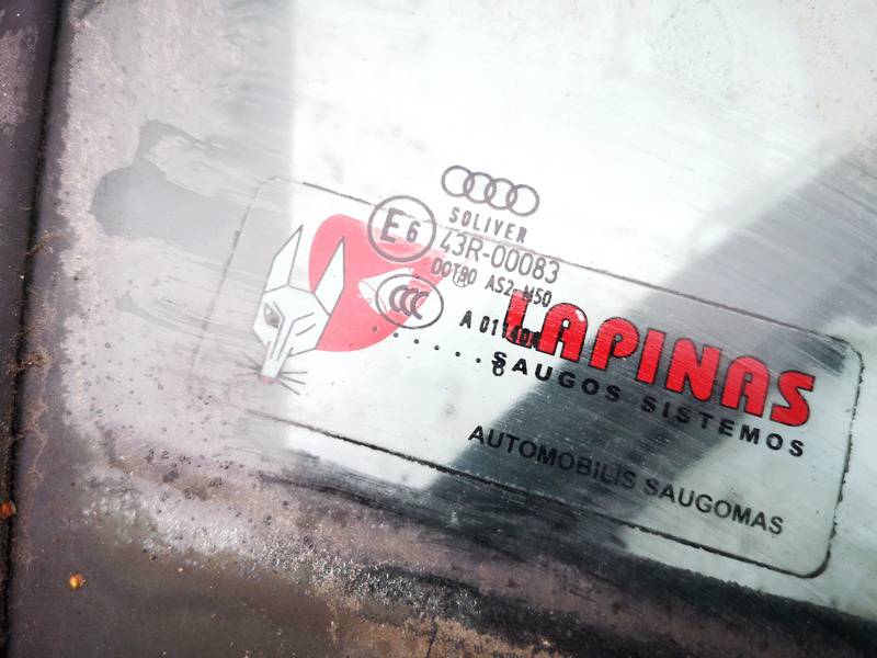 AS2 Audi A6 2006 Durvju stikls - PRIEKŠA PA LABI - Thumbnail 3