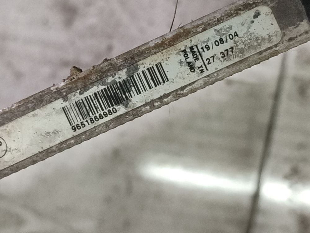 9651866980 Peugeot 206 2004 Oro Kondicionieriaus radiatorius - Thumbnail 4