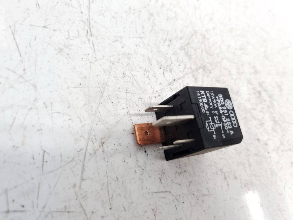 3D0951253A Skoda Octavia 2005 Relay module - Thumbnail 2