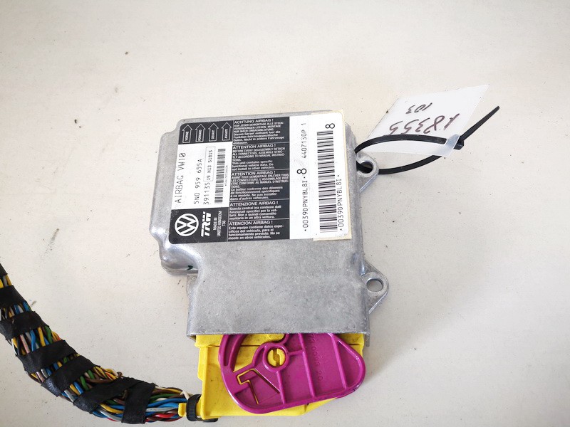 5N0959655A Volkswagen Passat 2008 SRS AIRBAG KOMPIUTERIS - ORO PAGALVIU VALDYMO BLOKAS