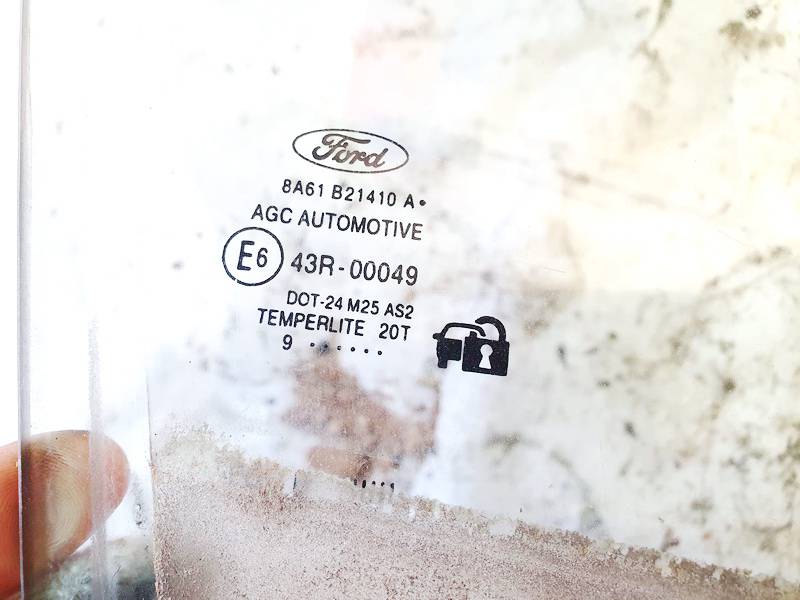 DOT24M25AS2 Ford Fiesta 2009 Door-Drop Glass - FRONT RIGHT - Thumbnail 3