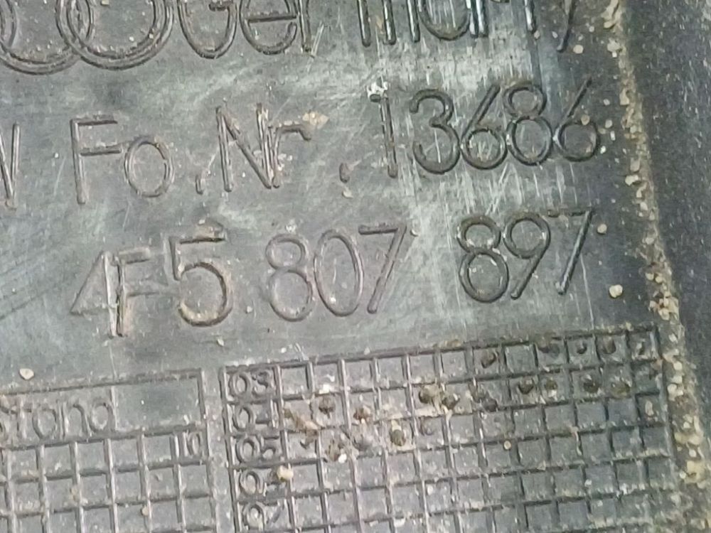 4F5807897 Audi A6 2005 REFUERZO PARAGOLPES, Soporte de montaje del parachoques - TRASERO IZQUIERDO - Thumbnail 4