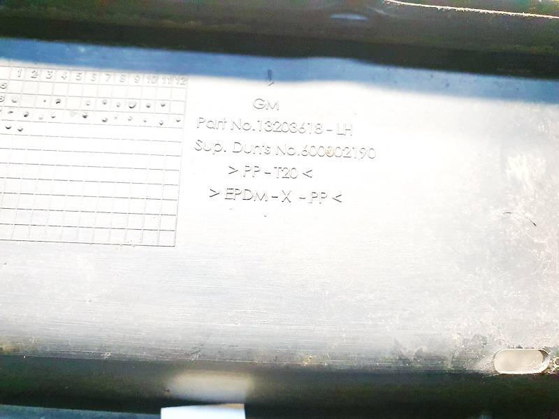 13203618 Opel Corsa 2008 Wiper Muolding - FRONT - Thumbnail 3