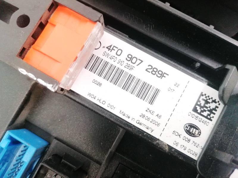 4F0907289F Audi A6 2006 Moduł komfortu - Thumbnail 3