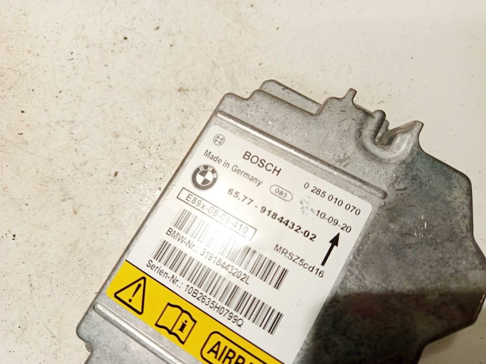 6577918443202 BMW 3-Series 2006 Airbag crash sensors module - Thumbnail 3