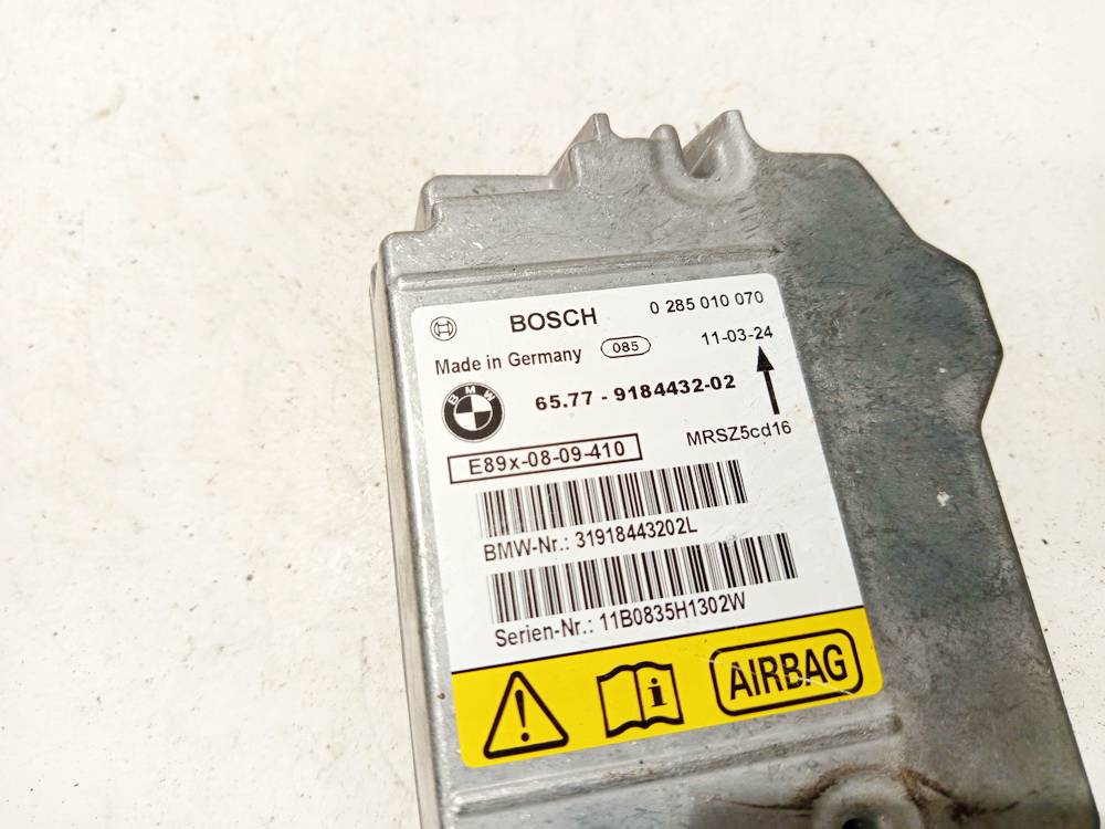 6577918443202 BMW 3-Series 2006 Airbag crash sensors module - Thumbnail 3