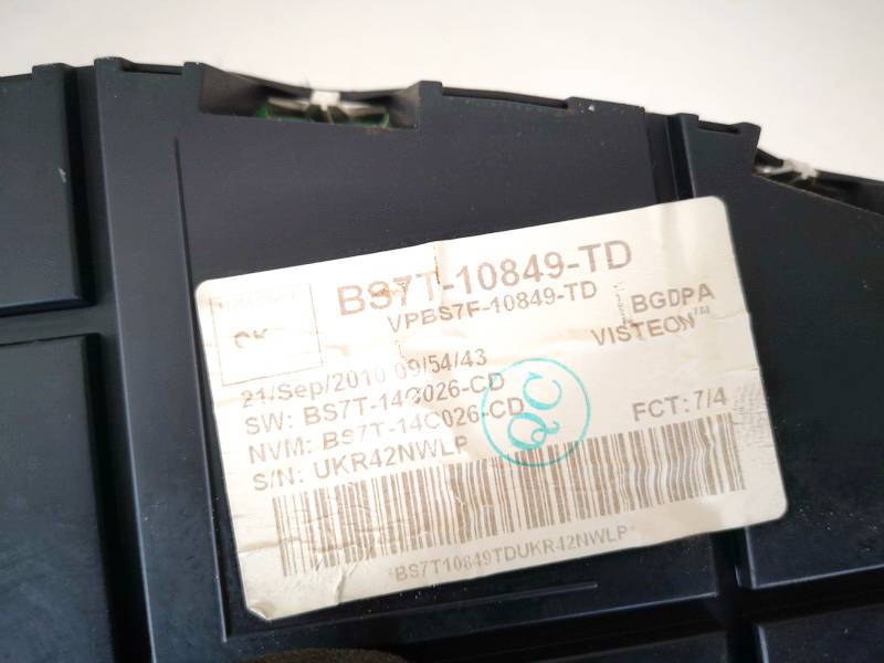 BS7T10849TD Ford Mondeo 2010 CUADRO INSTRUMENTOS, VELOCÍMETRO (TABLERO DE INSTRUMENTOS) - Thumbnail 3