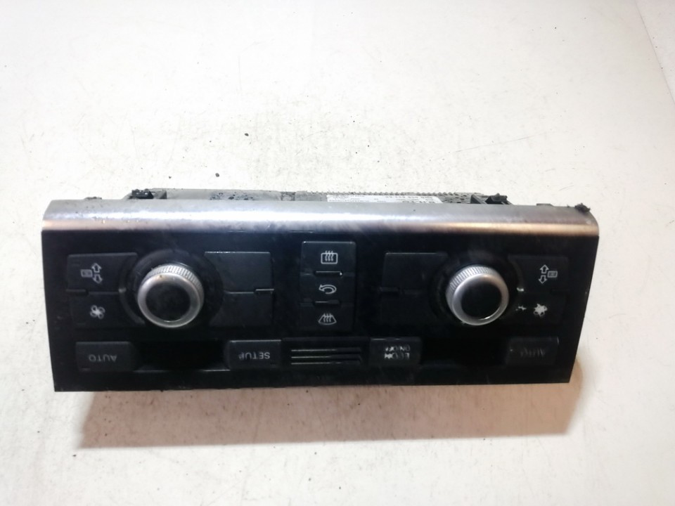 4F2820043P Audi A6 2007 Climate Control Panel (heater control switches)