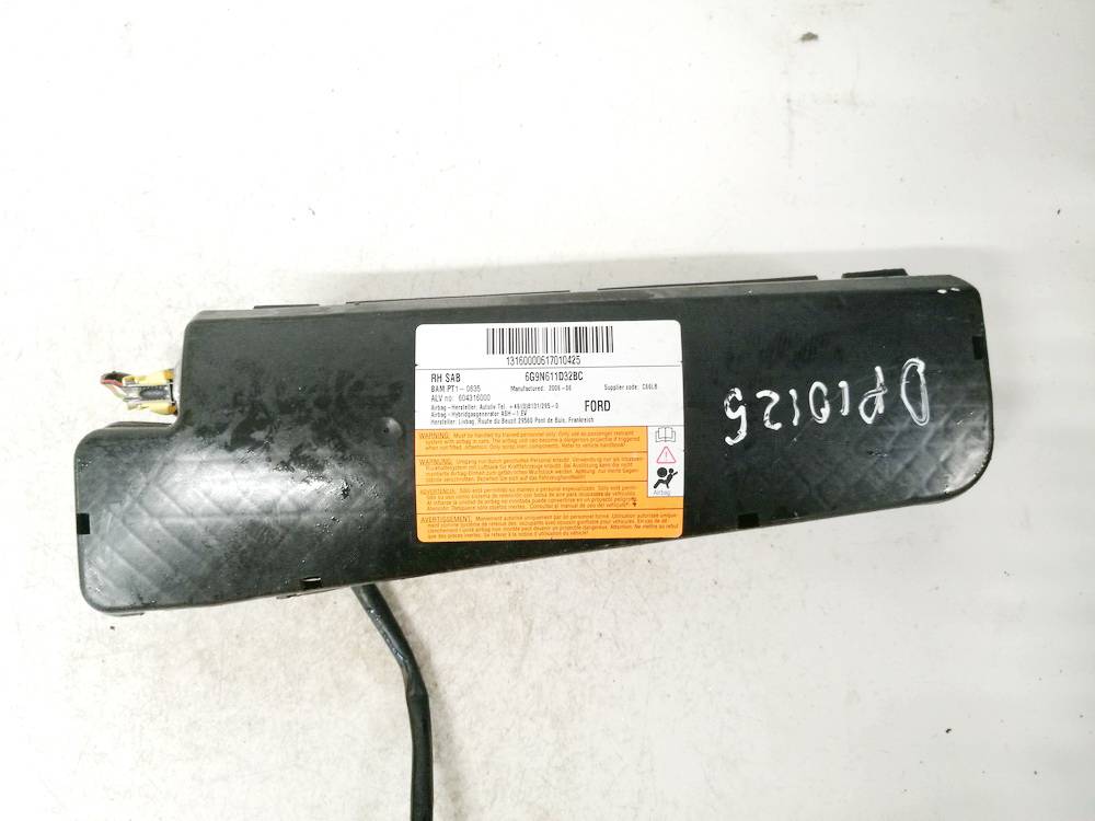 6G9N611D32BC Ford Galaxy 2006 AIRBAG SIEGE