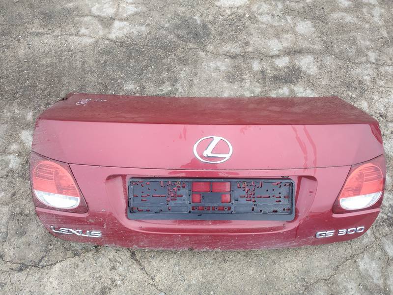 RAUDONAS Lexus GS - CLASS 2006 Galinis dangtis (kapotas) G.