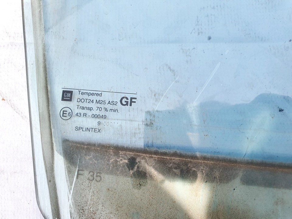 Opel Vectra 2000 Боковое окно - задний правый - Thumbnail 2