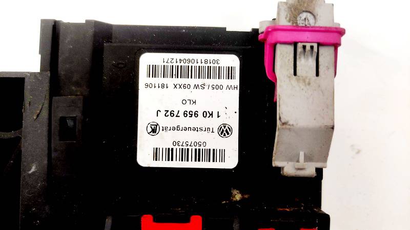 1K0959792J Skoda Octavia 2006 Window Motor - REAR LEFT - Thumbnail 2