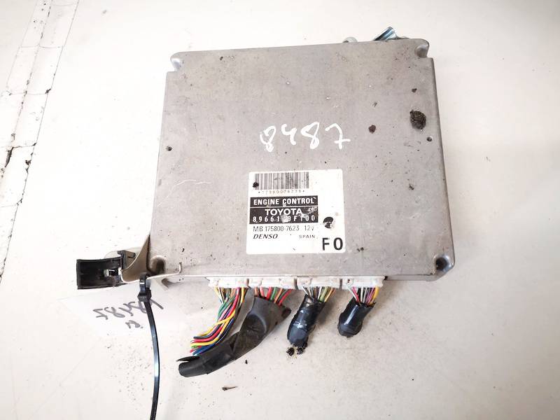 896610F100 Toyota Corolla Verso 2006 ECU Engine Computer (Engine Control Unit)