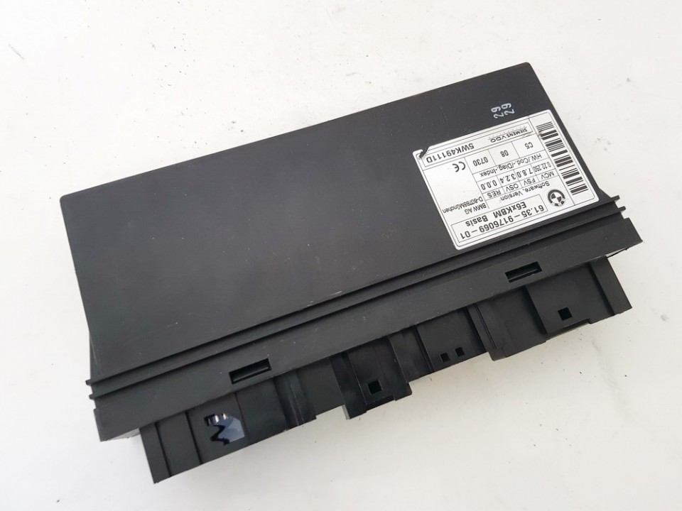 6135917606901 BMW 5-Series 2006 General Module Comfort Relay (Unit)