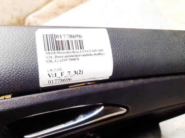 A2197208070 Mercedes-Benz CLS-CLASS 2007 Door Panel - FRONT RIGHT - Thumbnail 2