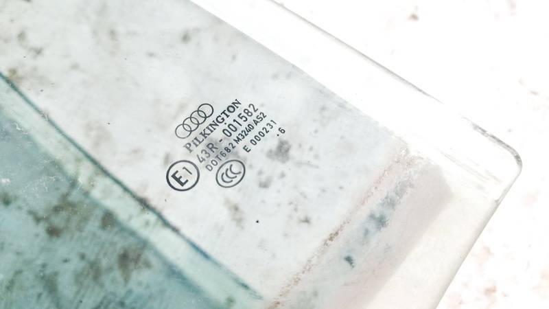 AS2 Audi Q7 2006 Seitenscheibe Fenster Seiten Scheibe Hinten Rechts - Thumbnail 3