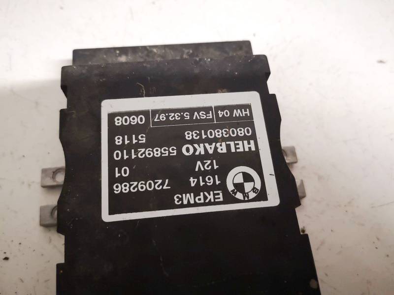 16147209286 BMW 3-Series 2006 Kuro siurblio rele - Thumbnail 2