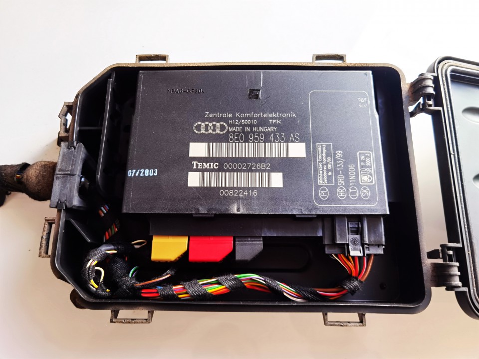 8E0959433AS Audi A4 2003 General Module Comfort Relay (Unit)