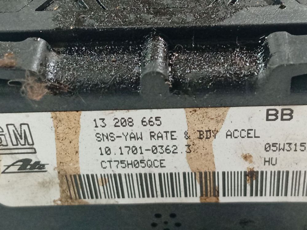 13208665 Opel Zafira 2005 ESP paātrinājuma sensors - Thumbnail 4