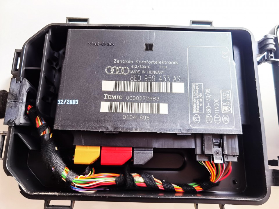 8E0959433AS Audi A4 2004 General Module Comfort Relay (Unit)