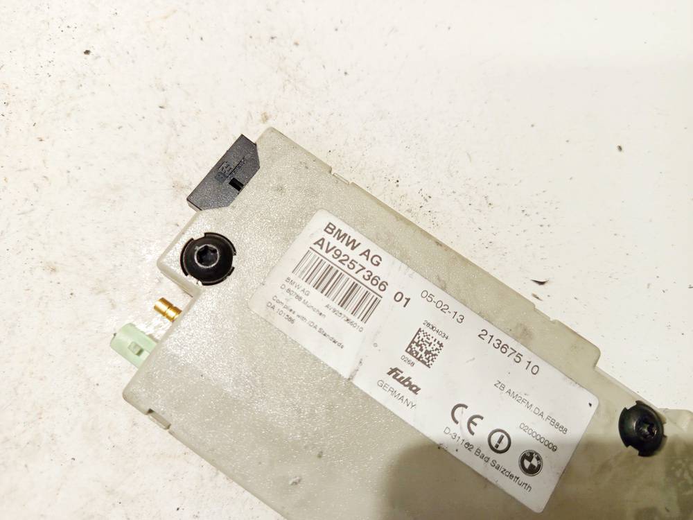 21367510 BMW 7-Series 2006 Antenna Module Unit - Thumbnail 3