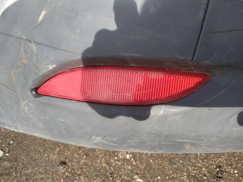 Renault Megane 2011 Bumper Cover Reflector - REAR LEFT