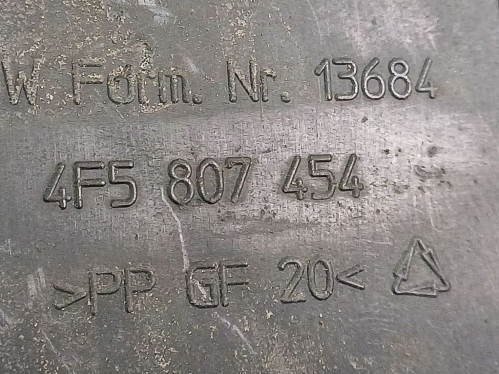 4F5807454 Audi A6 2005 REFUERZO PARAGOLPES, Soporte de montaje del parachoques - TRASERO DERECHO - Thumbnail 4