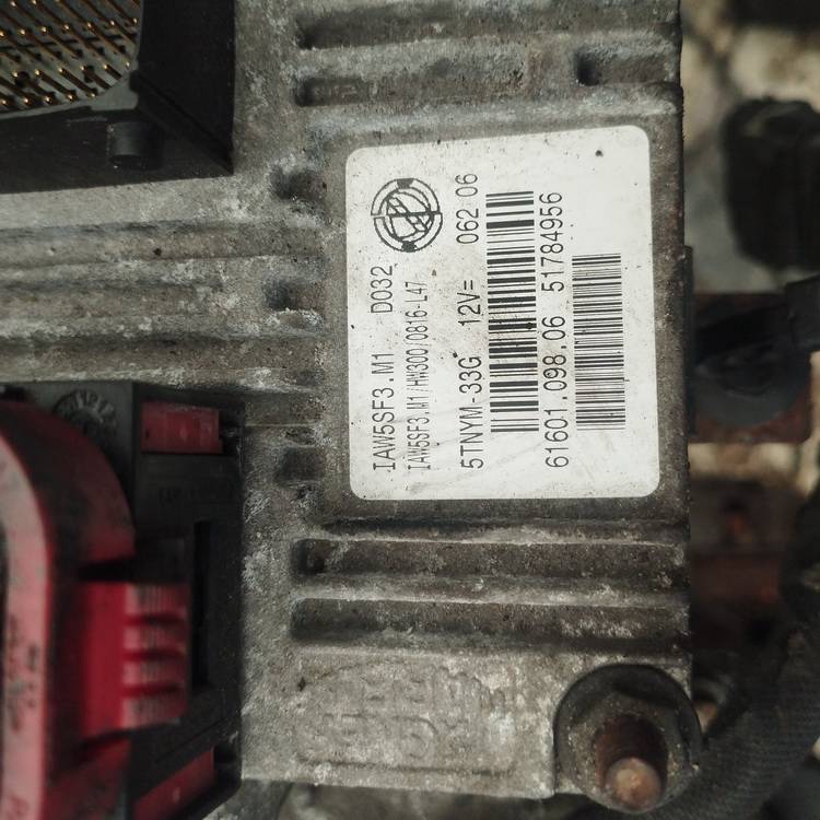51784956 Fiat Punto 2006 ECU Engine Computer (Engine Control Unit)