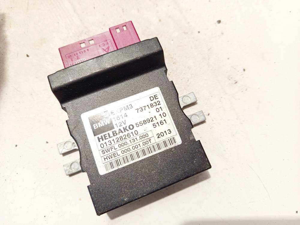16147371832 BMW 3-Series 2013 Polttoainepumpun rele - Thumbnail 3