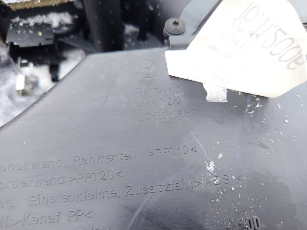 3C5867212 Volkswagen Passat 2006 Door Panel - REAR RIGHT - Thumbnail 3