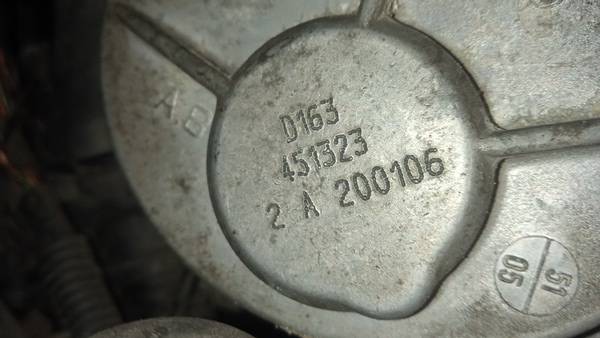 D163451323 Renault Scenic 2004 Brake Vacuum Pump - Thumbnail 3