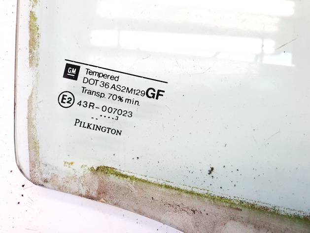 DOT36AS2M129 Opel Astra 2005 Door-Drop Glass - REAR RIGHT - Thumbnail 3