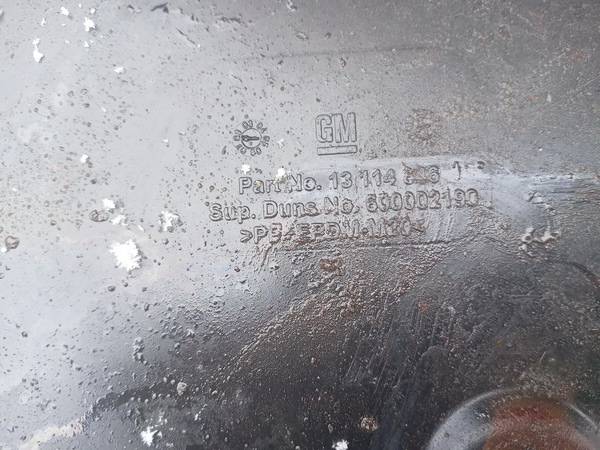 13114646 Opel Astra 2008 Osłona podwozia - Thumbnail 3