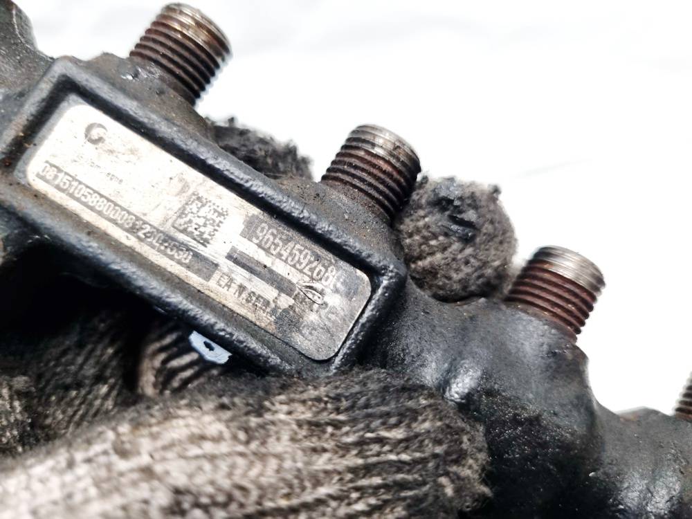 9654592680 Peugeot 308 2008 Fuel injector rail (injectors)(Fuel distributor) - Thumbnail 4