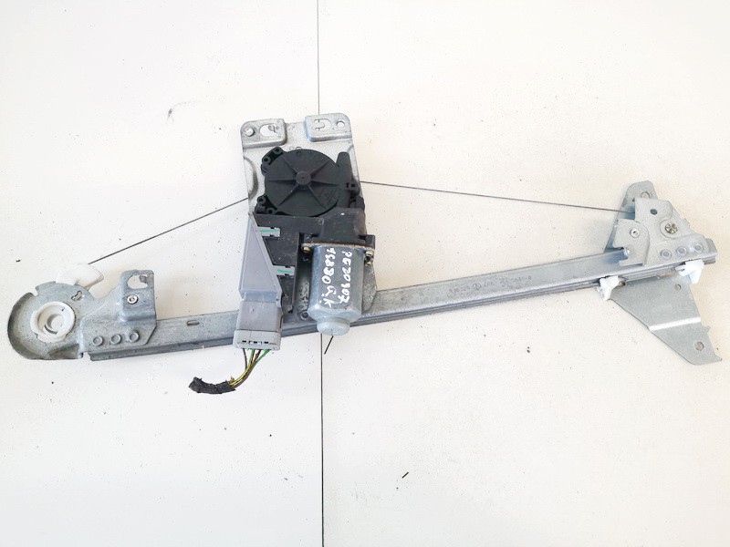 963848 Peugeot 307 2003 Door winder mechanism (Window Regulator) - REAR LEFT