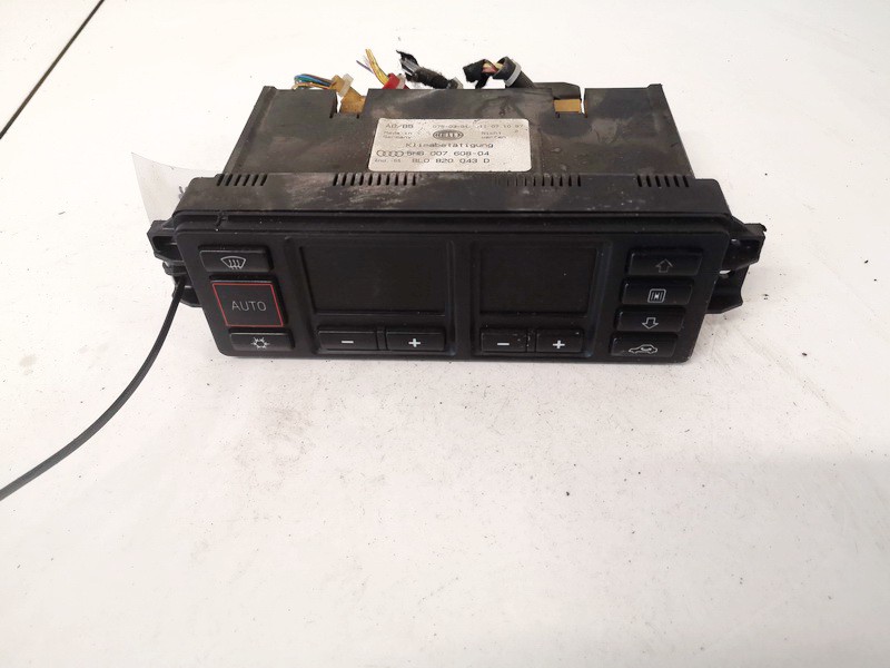 8L0820043D Audi A3 1997 Klimata vadības panelis (sildītāja vadības slēdži)