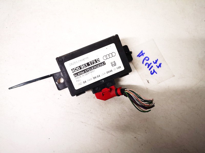 4D0951173D Audi A6 2004 Alarme Module de contrôle