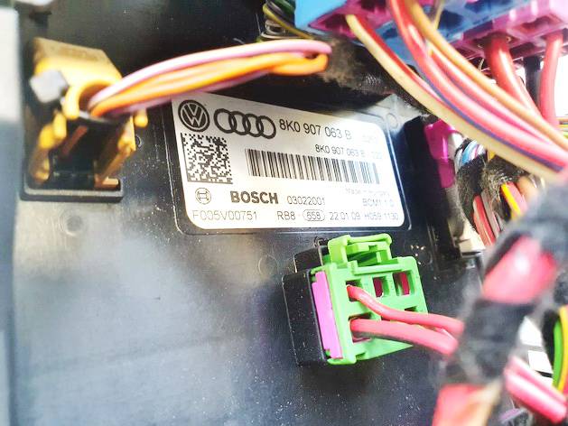 8K0907063B Audi A5 2009 MÓDULO DE CONFORT-CONVENIENCIA - Thumbnail 2