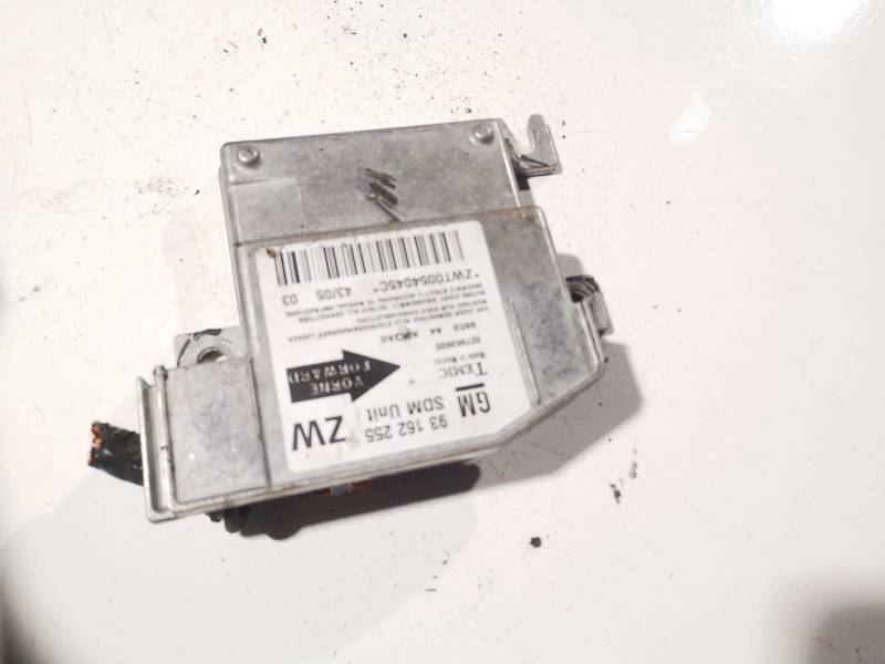 93162255 Opel Tigra 2005 Airbag crash sensors module - Thumbnail 2