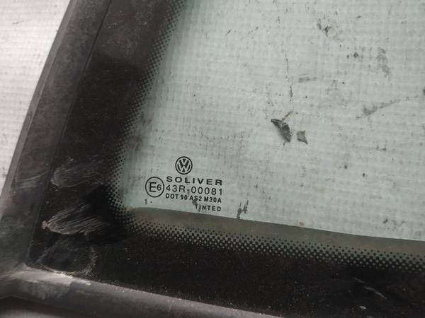 AS2 Volkswagen Bora 2002 Szyba okna ćwierćowego narożnego - TYLNE PRAWE - Thumbnail 2