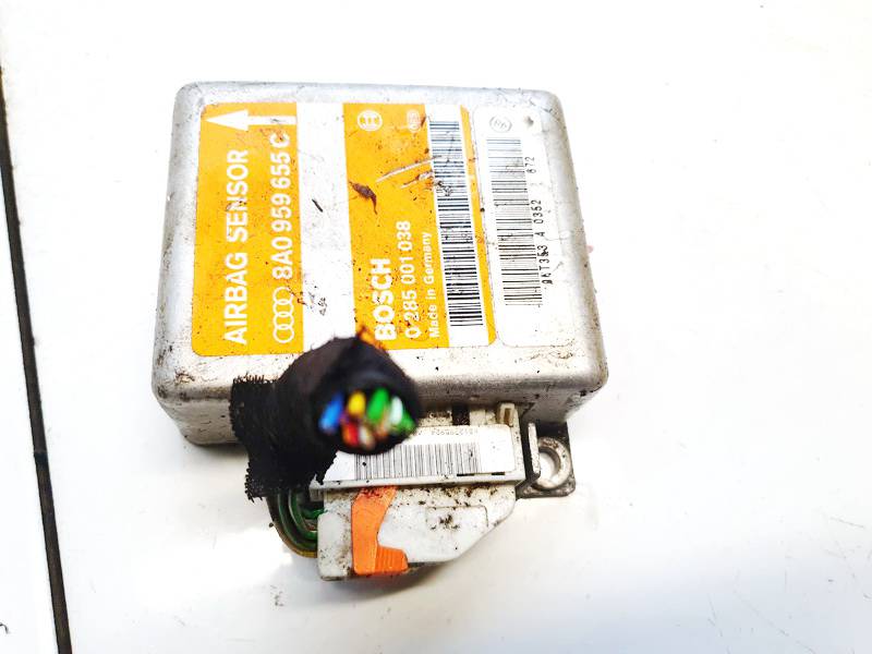 8A0959655C Audi A4 1997 srs-turvatyynyn tietokone – turvatyynyn ohjausyksikkö - Thumbnail 2