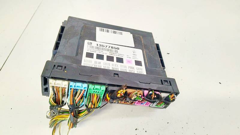 13577850 Opel Insignia 2010 General Module Comfort Relay (Unit)