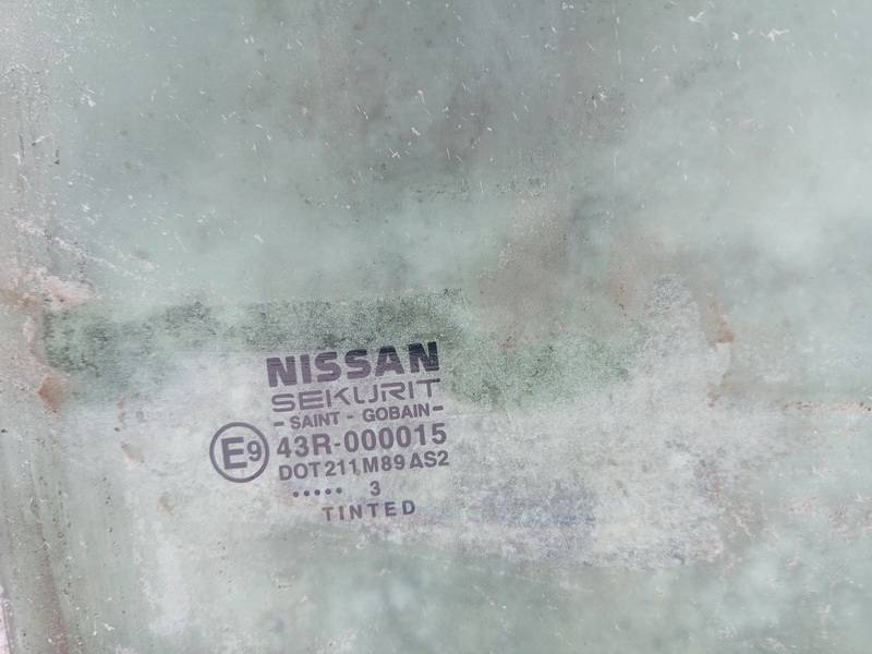 AS2 Nissan Almera Tino 2003 Durvju stikls - AIZMUGURE PA LABI - Thumbnail 3