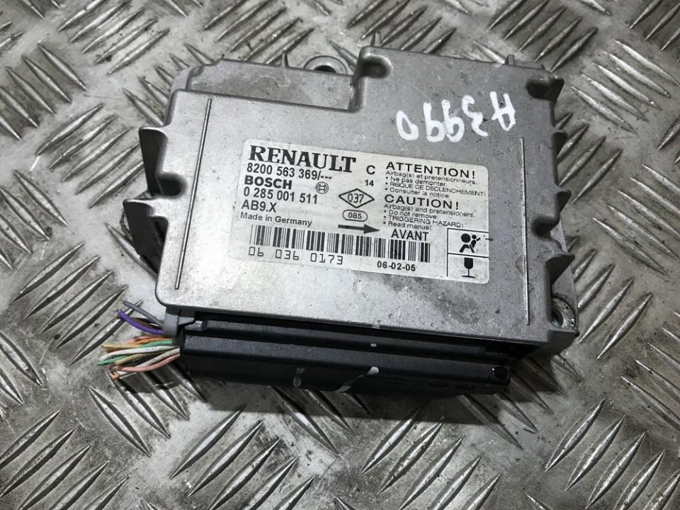 8200563369 Renault Clio 2006 Komputer SRS airbag – moduł sterujący poduszek powietrznych