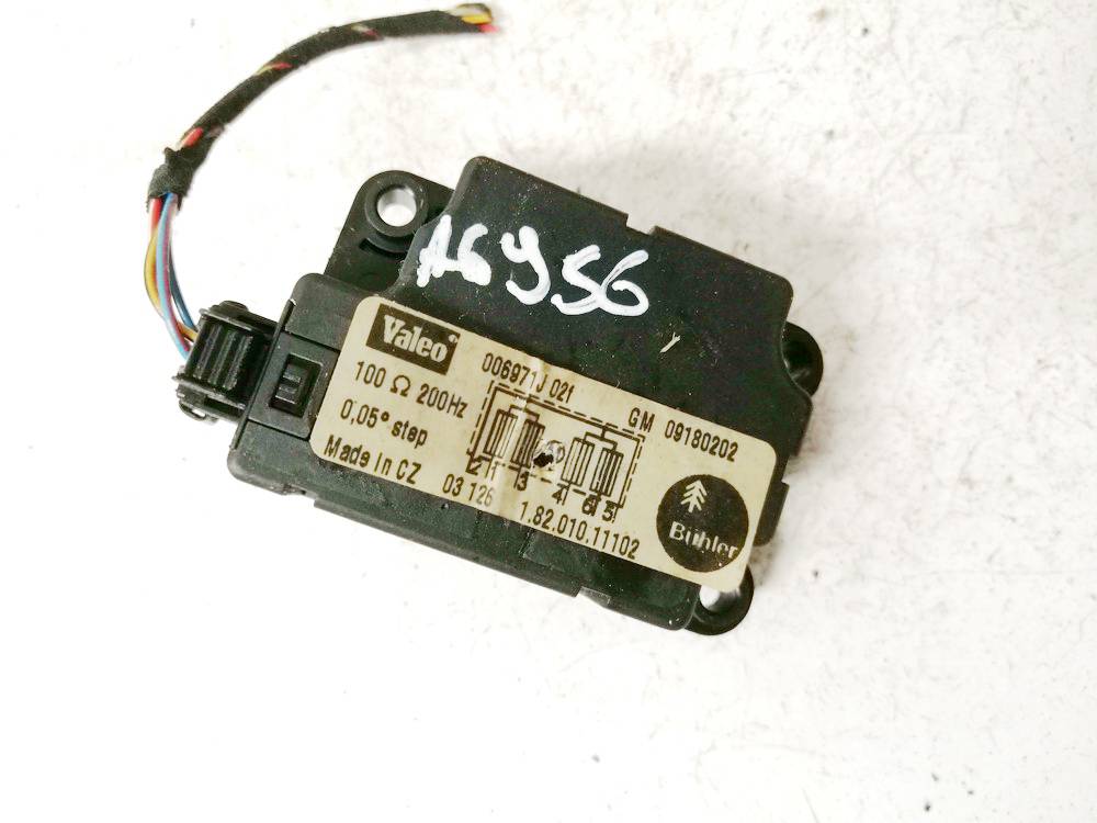 09180202 SAAB 9-3 2003 Silnik klapki nagrzewnicy - Thumbnail 3